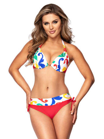 Meriell Club Bikini rood/meerkleurig