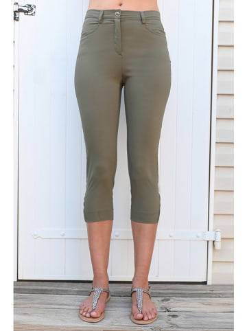 Bleu d'Azur Capribroek "Debby" kaki