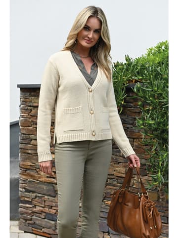 Bleu d'Azur Vest "Basil" crème