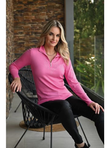Bleu d'Azur Pullover "Garance" in Rosa