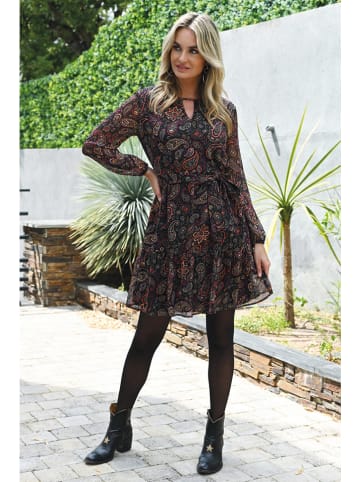 Bleu d'Azur Kleid "Mirasol" in Bunt