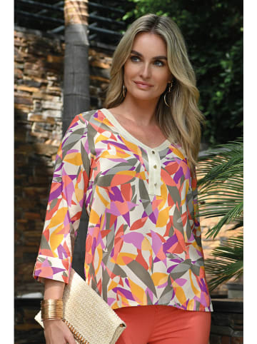 Bleu d'Azur Bluse "Sequoia" in Bunt