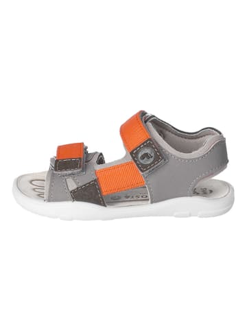 Ricosta Barefootschoenen "Biggi" grijs/oranje