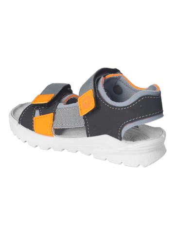 Ricosta Sandalen "Tarek" in Schwarz/ Grau
