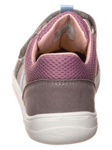 Ricosta Sneakers grijs/lichtblauw/lichtroze