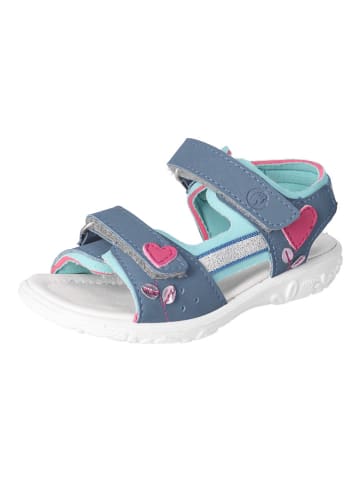 Ricosta Sandalen "Azany" in Dunkelblau/ Türkis