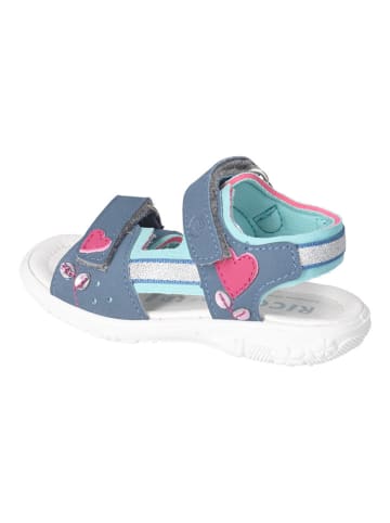 Ricosta Sandalen "Azany" in Dunkelblau/ Türkis