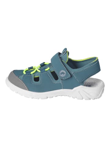 Ricosta Enkelsandalen "Gerald" groen/grijs