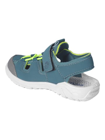 Ricosta Enkelsandalen "Gerald" groen/grijs