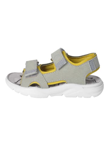 Ricosta Sandalen "Cedric" in Grau/ Gelb