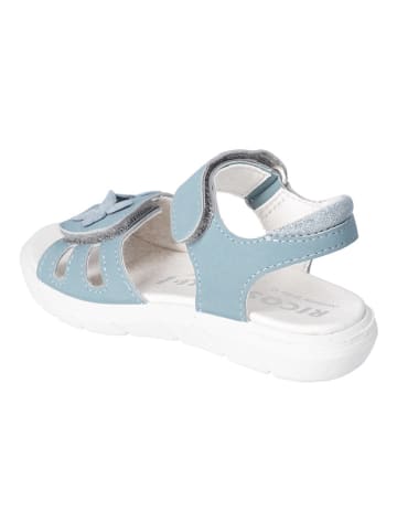 Ricosta Leren sandalen "Sasika" lichtblauw