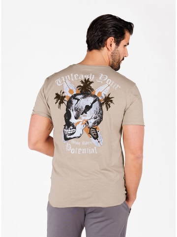 KEY LARGO Shirt "Potential" in Beige