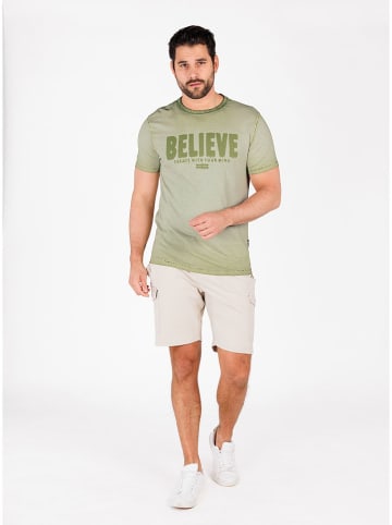 KEY LARGO Shirt "Create" in Grün