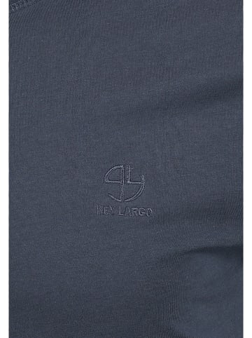 KEY LARGO Koszulka "Butter" w kolorze granatowym