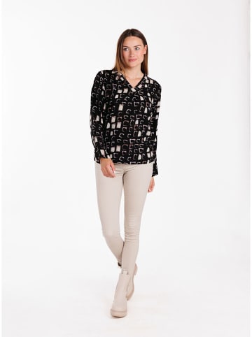 KEY LARGO Bluse "Matrix" in Schwarz