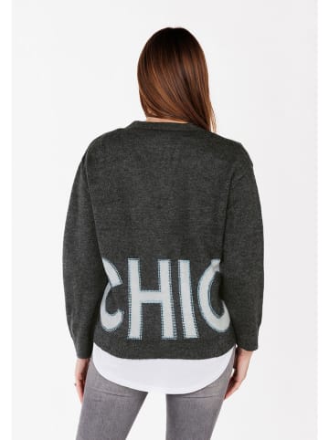 KEY LARGO Cardigan "Chic" in Anthrazit