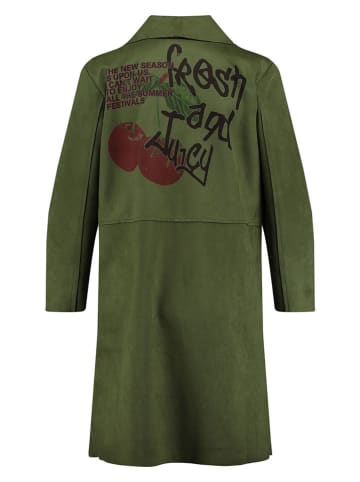 KEY LARGO Cape "Cherry" in Grün/ Rot