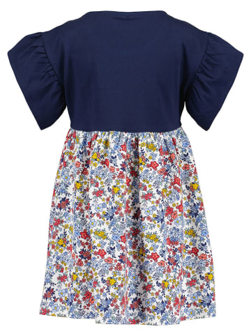 Blue Seven Kleid in Dunkelblau/ Bunt