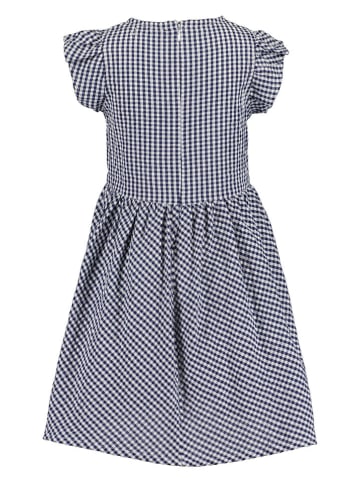 Blue Seven Kleid in Dunkelblau/ Weiß