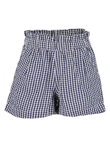 Blue Seven Shorts in Dunkelblau/ Weiß