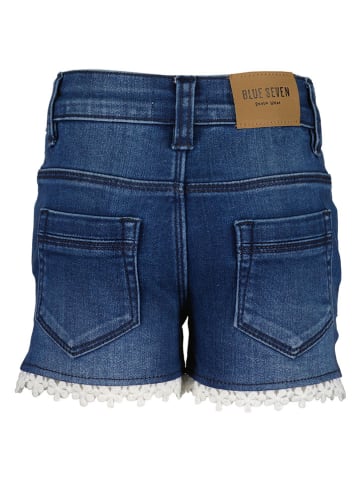 Blue Seven Spijkershort donkerblauw