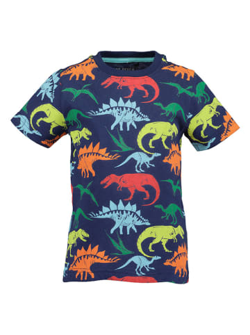 Blue Seven Shirt in Dunkelblau/ Bunt