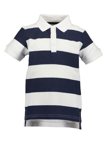 Blue Seven Poloshirt in Dunkelblau/ Weiß