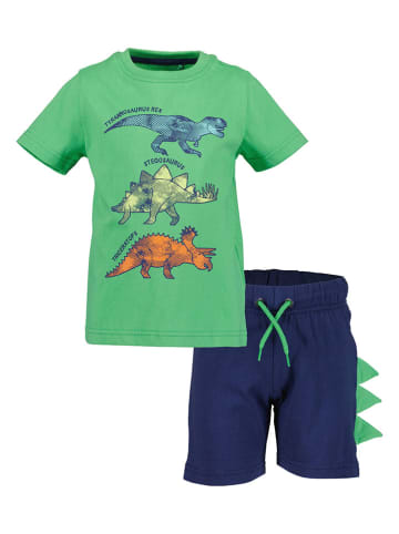 Blue Seven 2tlg. Outfit in Grün/ Dunkelblau