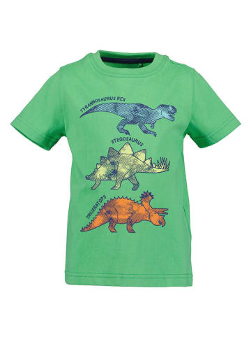 Blue Seven 2-delige outfit groen/donkerblauw