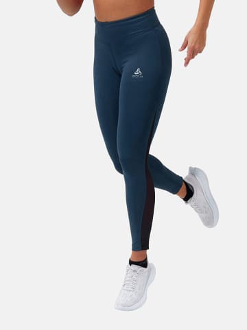Odlo Legginsy "Essential" w kolorze niebieskim do biegania