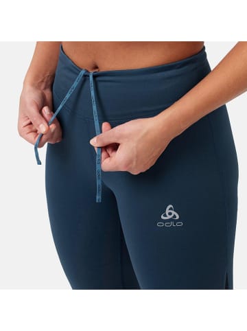 Odlo Laufleggings "Essential" in Blau