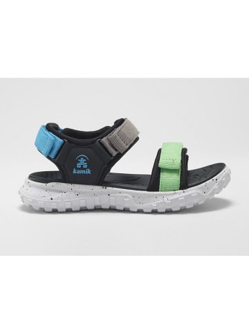 Kamik Sandalen "Harbort" grijs/blauw/groen