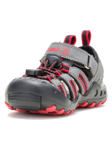 Kamik Halbsandalen "Crab" in Grau/ Rot