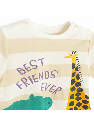 COOL CLUB Shirt in Creme/ Beige