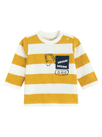 COOL CLUB Longsleeve crème/geel