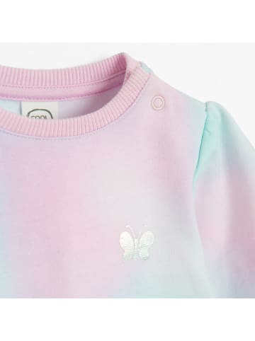 COOL CLUB Sweatshirt in Rosa/ Türkis