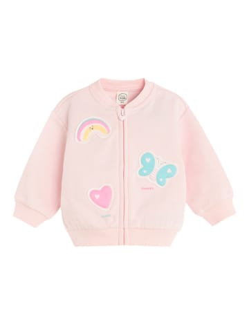 COOL CLUB Sweatjacke in Rosa