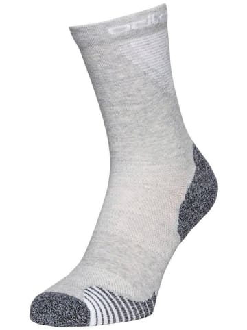 Odlo Laufsocken "Active Warm" in Grau
