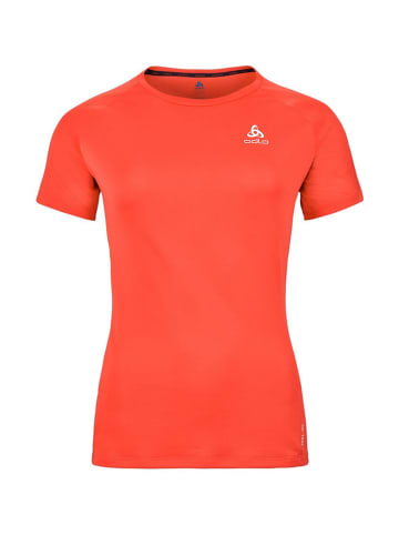 Odlo Koszulka sportowa "Essential Chill-Tec" w kolorze czerwonym