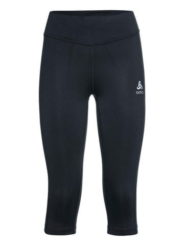 Odlo Trainingsleggings "3/4 Essentials" in Schwarz