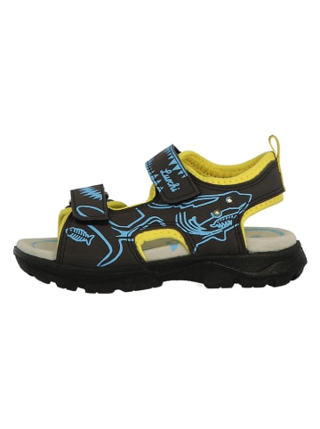 Lurchi Sandalen "Korall-S" zwart/goudkleurig