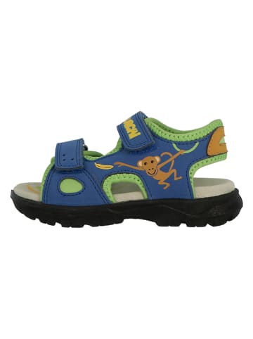 Lurchi Sandalen "Kio-S" in Blau/ Grün