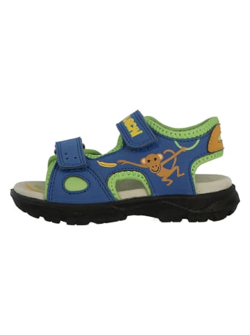 Lurchi Sandalen "Kio-S" in Blau/ Grün