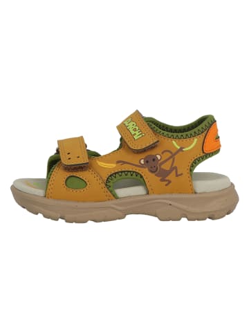 Lurchi Sandalen "Kio-S" in Orange/ Grün