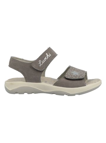 Lurchi Leren sandalen grijs