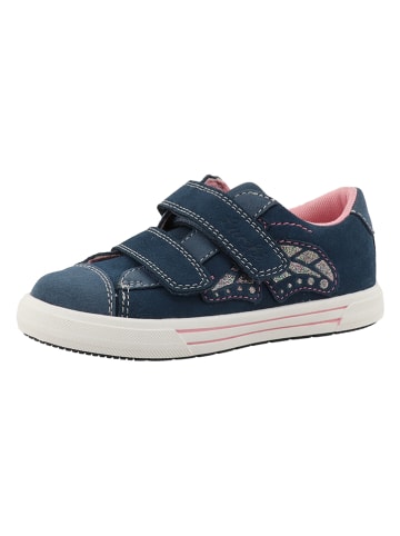 Lurchi Leder-Sneakers "Bikira" in Dunkelblau