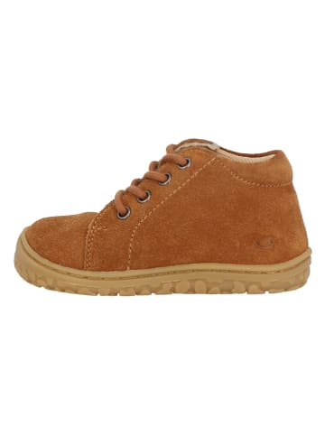 Lurchi Leder-Barfußschuhe "Nani" in Hellbraun