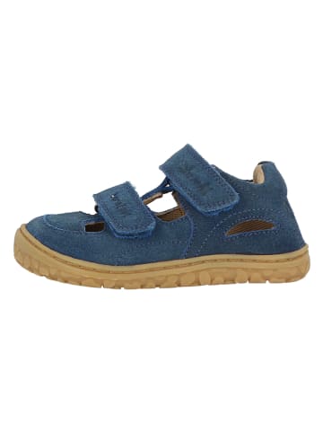 Lurchi Leder-Barfußschuhe "Nando" in Dunkelblau