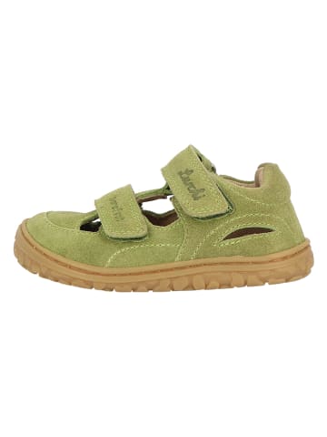 Lurchi Leder-Barfußschuhe "Nando" in Khaki
