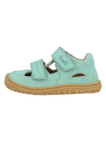Lurchi Leder-Barfußschuhe "Nando" in Türkis